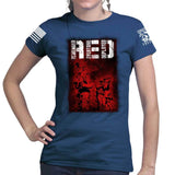 R.E.D. Soldiers Ladies T-shirt Style001