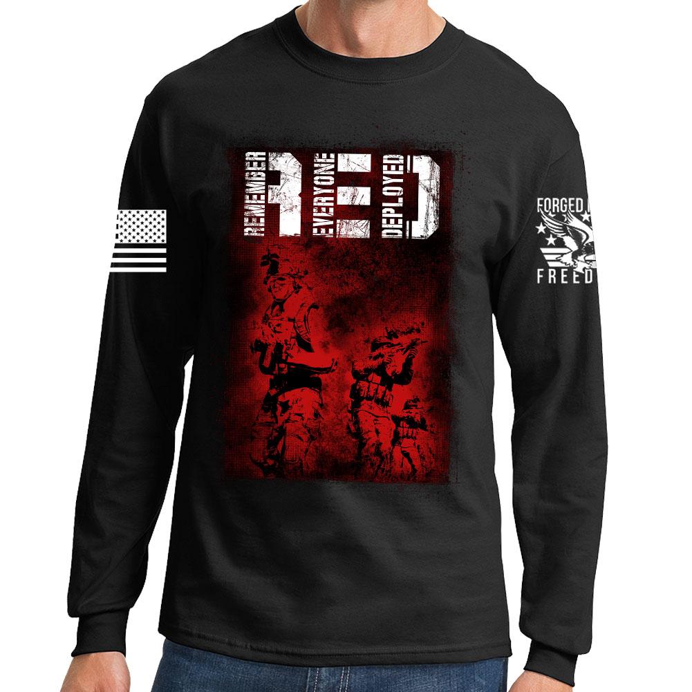 R.E.D. Soldiers Long Sleeve T-shirt Style001