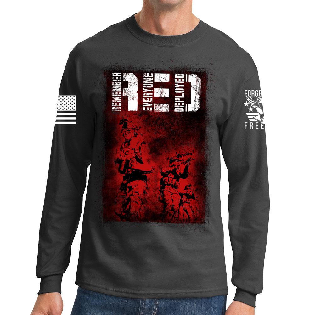 R.E.D. Soldiers Long Sleeve T-shirt Style001