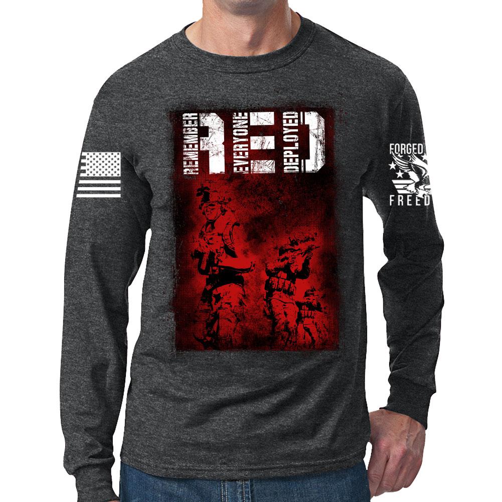 R.E.D. Soldiers Long Sleeve T-shirt Style001