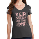 Ladies Until They Come Home V-Neck T-shirt