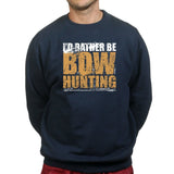 I'd Rather Be Bow Hunting Sweatshirt Style001