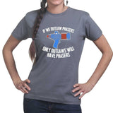 Ray Gun Ban Ladies T-shirt
