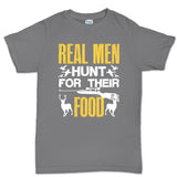 Real Men Hunt Men's T-shirt Style001