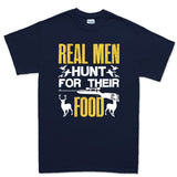 Real Men Hunt Men's T-shirt Style001