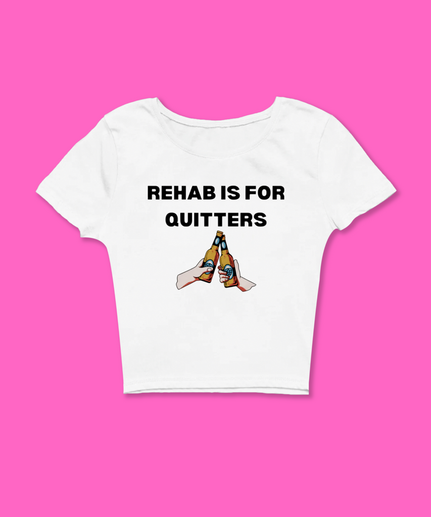 Rehab Is For Quitters Baby Tee