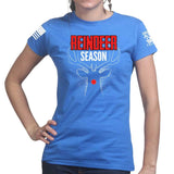 Reindeer Season Ladies T-shirt Style001