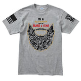 Guns and Beard Men's T-shirt