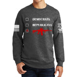 Republicans Democrats AR15 Sweatshirt Style001