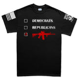 Republicans Democrats AR15 Men's T-shirt Style001