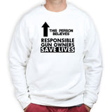 Responsible Gun Owners Sweatshirt Style001