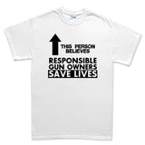 Responsible Gun Owners Men's T-shirt Style001