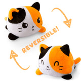 TeeTurtle Reversible Cat Plushie (Calico)