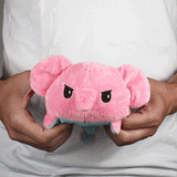 TeeTurtle Reversible Elephant Plushie