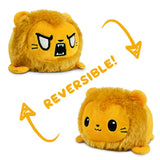 TeeTurtle Reversible Lion Plushie (Brown)
