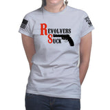 Revolvers Suck Ladies T-shirt Style003