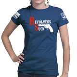 Revolvers Suck Ladies T-shirt Style003