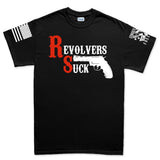 Revolvers Suck Men's T-shirt Style003