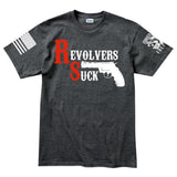 Revolvers Suck Men's T-shirt Style003