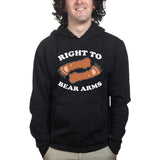 Unisex Right To Arms Bear Hoodie Style001