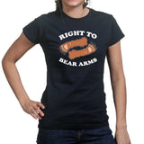 Ladies Right To Arms Bear T-shirt Style001