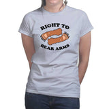 Ladies Right To Arms Bear T-shirt