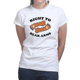 Ladies Right To Arms Bear T-shirt Style001