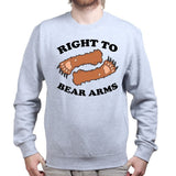Unisex Right To Arms Bear Sweatshirt