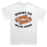 Men's Right To Arms Bear T-shirt Style001