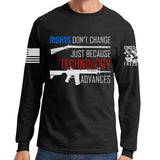 Right's Don't Change Long Sleeve T-shirt Style001