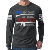 Right's Don't Change Long Sleeve T-shirt Style001