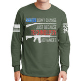 Right's Don't Change Long Sleeve T-shirt Style001