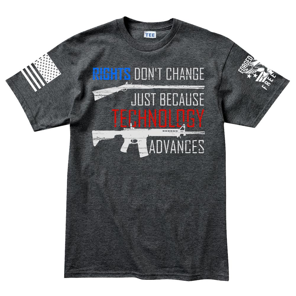Right's Don't Change Men's T-shirt Style001