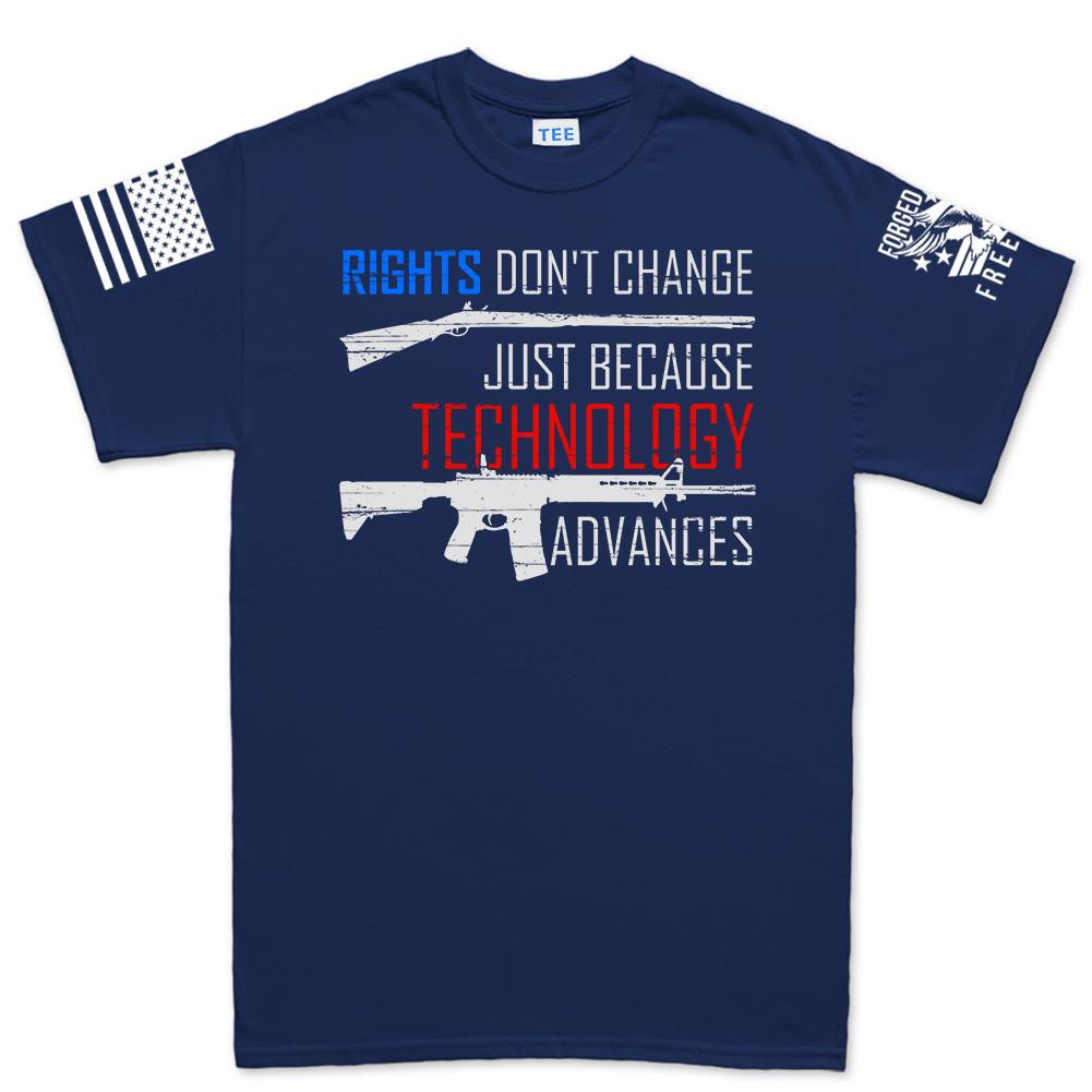 Right's Don't Change Men's T-shirt Style001