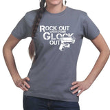 Rock Out With Your Gun Out Ladies T-shirt Style001