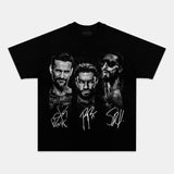 ROMAN REIGNS & CMPUNK & SETH ROIINS TEE  4.25
