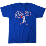Ronald AcuÃ±a Jr. Slugger Swing - Atlanta Baseball Adult Unisex Tee