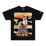 SHIPPUDEN GAARA DEIDARA T SHIRT (BLACK)