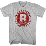 Saved By The Bell - Varsity Football - Short Sleeve - Heather - Adult - T-Shirt
