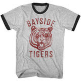 Saved By The Bell - Bayside - Short Sleeve - Heather - Adult - Ringer T-Shirt