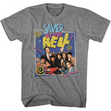 Saved By The Bell - Group With Belding - Short Sleeve - Heather - Adult - T-Shirt