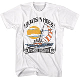 Step Brothers - Boats N Presented By - Licensed Adult Short Sleeve T-Shirt