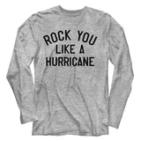 Scorpions - Rock You Like A Hurricane - Long Sleeve - Heather - Adult - T-Shirt