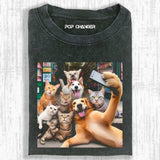 SELFIES WITH FRIENDS TEE