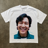 SEONG '2021 vs 2024' HEAVYWEIGHT WHITE T-SHIRT