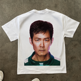 SEONG '2021 vs 2024' HEAVYWEIGHT WHITE T-SHIRT