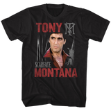 Scarface - Tony - Short Sleeve - Adult - T-Shirt
