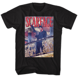 Scarface - Railing Shot - Short Sleeve - Adult - T-Shirt