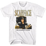 Scarface - Desk Sit - Short Sleeve - Adult - T-Shirt