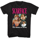 Scarface - Elvira World - American Classics - Solid Black Adult Short Sleeve T-Shirt